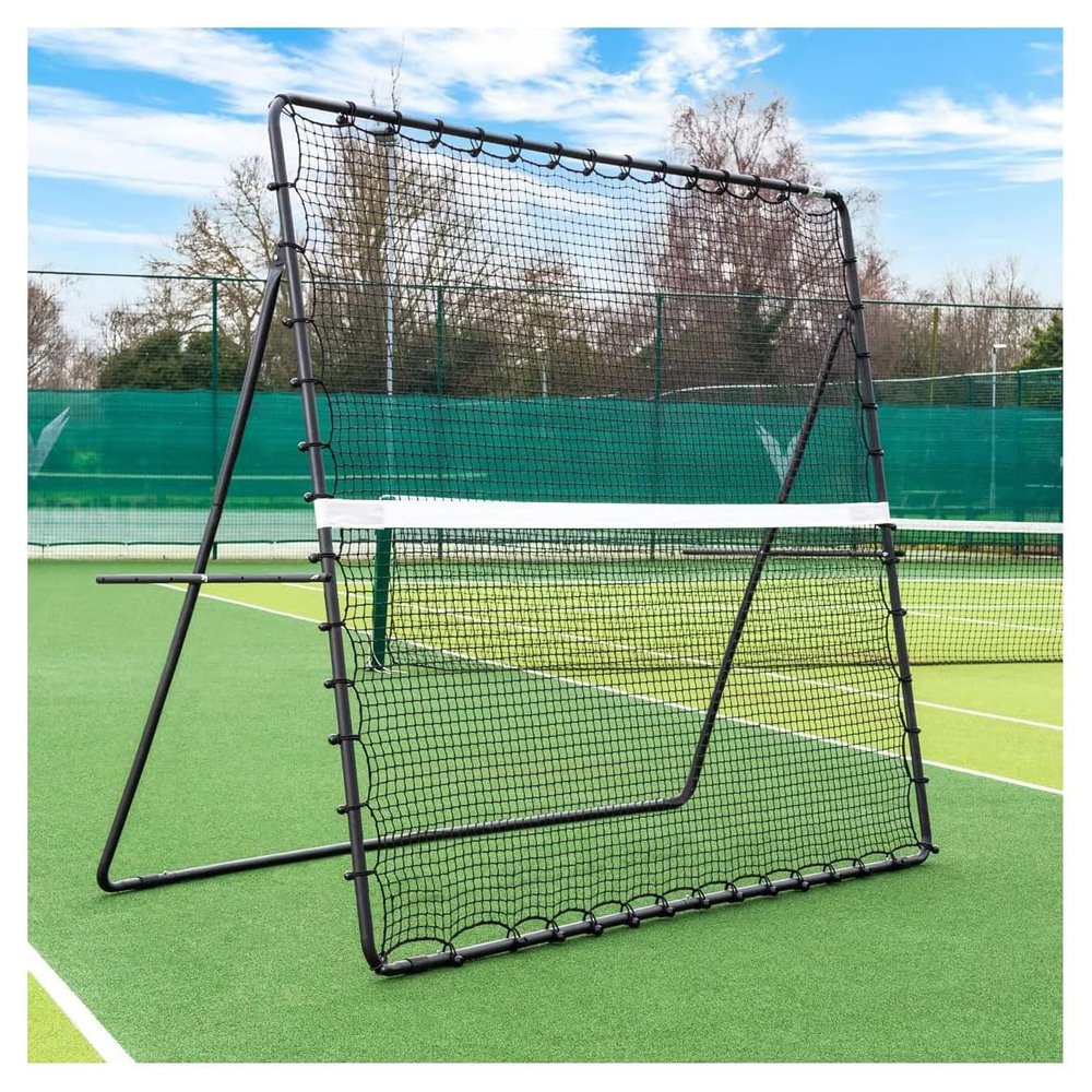 6.6 X 6.6ft Portable Tennis Training Net Tennis Training Rebounder, Free Standing Tennis Rebounder with Carry Bag, for Volleyball, Tennis Exercise