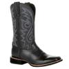 Bestgift Western cowboy boots tall embroidered retro men and women large size Black 8 view 1