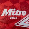 Mitre Oasis Netball, Very Durable, Great Grip, Stylish Design, Red/White, 4 view 4
