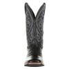 Bestgift Western cowboy boots tall embroidered retro men and women large size Brown 8.5 view 4