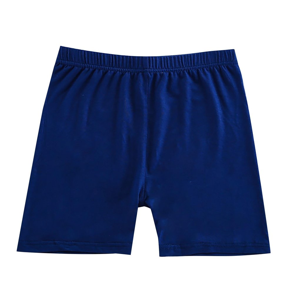 2 Pack Girls Bike Cartwheel Shorts Toddler Under Dress Dance Short Kids Biker Shorts Kids Active (Blue, 8-9 Years)