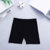 2 Pack Girls Solid Pull-On Bike Shorts Cartwheel Shorts for Girls Toddler Biker Under Dress Dance (Black, 5-6 Years) view 2