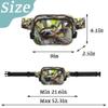 CURLYOOT Sloth Fanny Pack for Women and Men Funny Animal Waist Packs Crossbody Belt Bag with Adjustable Strap for Sports Workout Running Traveling Hiking view 2