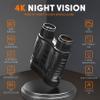 GTHUNDER Night Vision Goggles, 4K High-Definition Rechargeable Infrared Digital Night Vision Goggles view 2