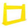 FORZA METIS Junior Foam Hurdles [Set of 4]  Adjustable Speed Training Hurdles for Young Athletes  Choice of 4 Vibrant Colors (Yellow)