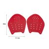 DYNWAVE Swim Paddles Hand Hand Paddles for Swimming, Aquatic Fitness, Water Sports Practical Diving Swim Training Hand Paddles, Red S view 3