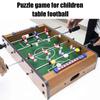 LGRFUXIN Table Football, Portable Table Football Mini Games, Suitable for Family Indoor & Outdoor Entertainment, Bars, Parties,Green view 3