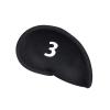 NineFit Basics 9 Pieces Golf Iron Headcovers Set Portable Neoprene Golf view 3