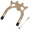 Bridge Head, Metal Anti-Slip Coated Billiards Snooker Pool Cue Cross Rest Bridge Head Holder Billiard Accessory for Pool Table(High Type with Plastic Particle) view 2