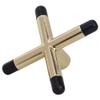 Bridge Head, Metal Anti-Slip Coated Billiards Snooker Pool Cue Cross Rest Bridge Head Holder Billiard Accessory for Pool Table(Cross Type with Plastic Particle) view 1