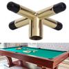 Bridge Head, Metal Anti-Slip Coated Billiards Snooker Pool Cue Cross Rest Bridge Head Holder Billiard Accessory for Pool Table(Cross Type with Plastic Particle) view 4