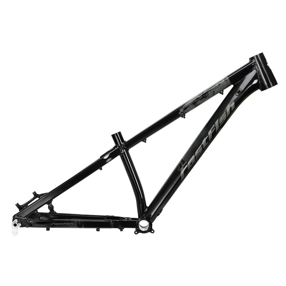 MirOdo Bike Hardtail Frame 26/27.5 Inch Universal Aluminum Alloy Bike Frame Mountain Bike Dirt Jump Climbing XC Frame BB 68mm Disc Brake Thru Axle 12 * 142mm (Color : Black, Size : 26/27.5")