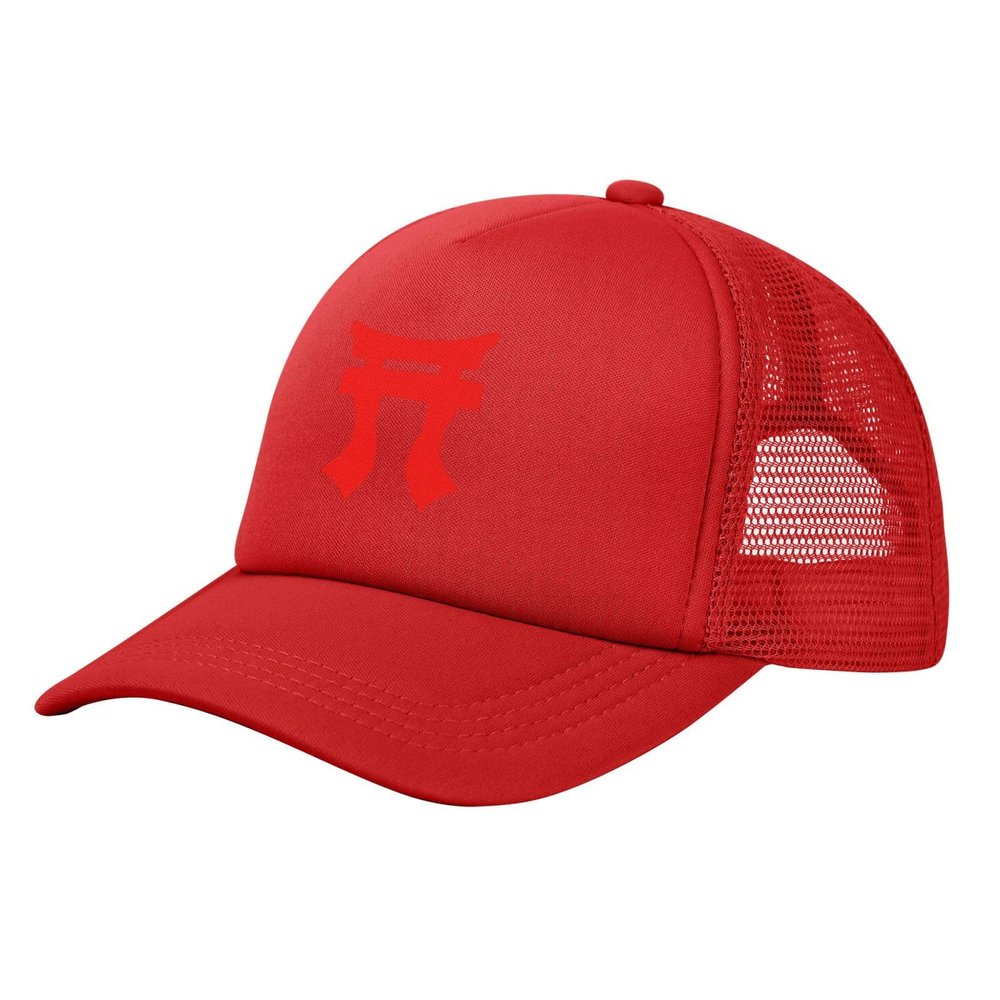 187th Rakkasan Mesh Baseball Cap Mens Women Sandwich Caps Adjustable Baseball Cap Red