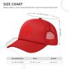 187th Rakkasan Mesh Baseball Cap Mens Women Sandwich Caps Adjustable Baseball Cap Red view 3