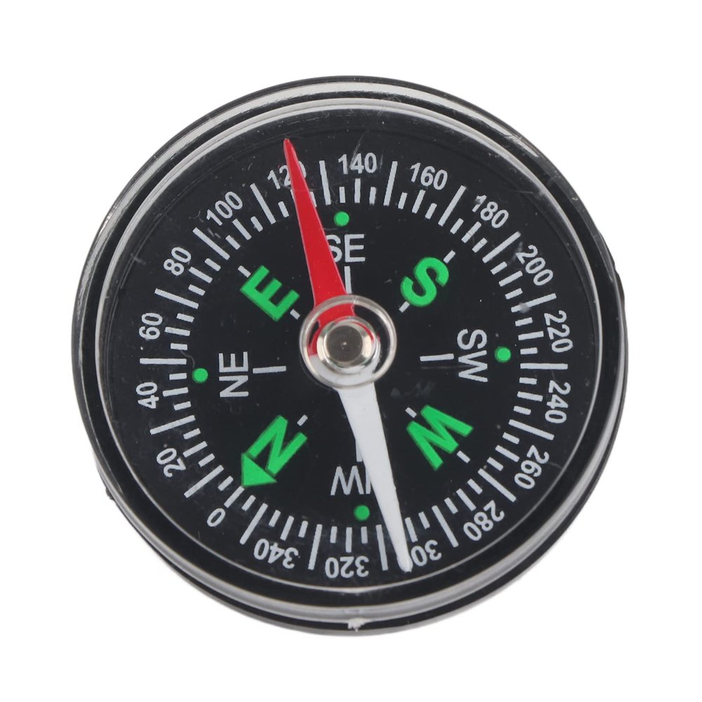 Sunicon CMP Mini Brass Grade Compass, Pocket Survival Compass, Waterproof IPX5 Hiking Compass - Survival Hiking Gear for Women and Men
