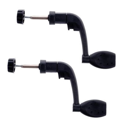 BEIYINAI 2Pcs Fishing Reel Power Handle Fishing Reel Rotary Knob Power Handle Replacement Fishing Swings Arm Power Grips Fishing Reel Crank Fishing Accessories