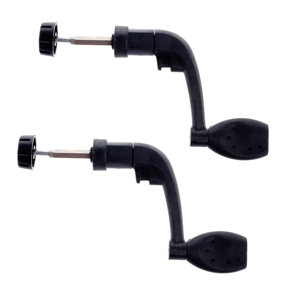 BEIYINAI 2Pcs Fishing Reel Power Handle Fishing Reel Rotary Knob Power Handle Replacement Fishing Swings Arm Power Grips Fishing Reel Crank Fishing Accessories