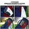 Stripebird Golf Stand Bag with Hub for Magnets (Blue) - 4 Way Full-Length Dividers Golf Club Bag - Flexfit Rotatable & Adjustable Dual Straps - Lightweight Golf Bag Stand - Golf Bags for Men view 3
