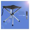 Fasion Outdoor Camping Retractable Folding Stool Portable Mazar Stool Camping Chair Stainless Steel Folding Fishing Stool Light view 4