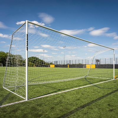 QuickPlay Match60 24x8 Aluminum Soccer Goal - Official 11v11