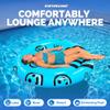 SWIMLINE | Inflatable Pool Float for Adults | 63" | Sprout Society Smiley view 4