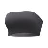 SUIJasmine Women's Strapless Bandeau Sports Bralette Non-Slip Solid Yoga Seamless Wireless Bra Crop Tube Top Grey, Small view 1