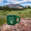 Rico Industries NCAA Michigan State Spartans Dad 12oz Laser Engraved Campfire Mug view 2