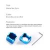 YEUEK Pool Cue Square Chalk Holder Portable Cue Chalk Holder with Silicone Clip for Chalk Billiard Cue Snooker Accessory view 3