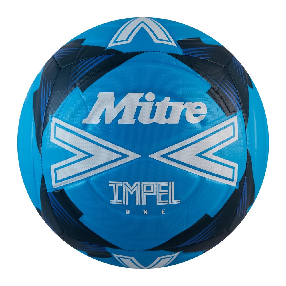 Mitre IMPEL Soccer Ball  Training Soccer Balls for Kids & Youth - Durable 6-Panel Construction - Soft-Touch Foam & Hyperflow Grooves - All-Weather Soccer Practice Equipment for Grass or Astroturf