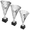 Metal Flag Cup Large Trophy Gold or Silver - Trophy Award, Engraved Corporate Trophy Cup Award (15.5",18",19.5" Tall) - Engraved Plate Included on Awards and Trophies (Gold, Regular 15.5") view 4