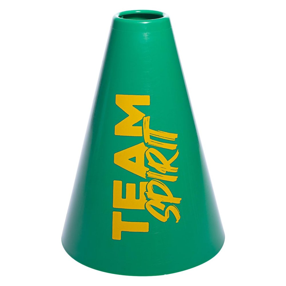 Anderson's Green and Gold Team Spirit Megaphones, 7 Inches, Set of 20, School Colors, Fan Gear, Noisemakers, Cheerleader Accessories, Team Spirit