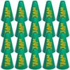 Anderson's Green and Gold Team Spirit Megaphones, 7 Inches, Set of 20, School Colors, Fan Gear, Noisemakers, Cheerleader Accessories, Team Spirit view 2