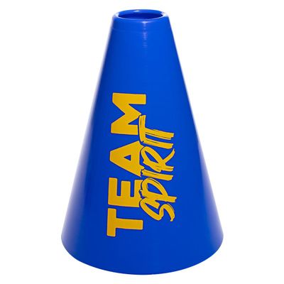 Anderson's Blue and Gold Team Spirit Megaphones, 7 Inches, Set of 50, School Colors, Fan Gear, Noisemakers, Cheerleader Accessories, Team Spirit