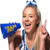 Anderson's Blue and Gold Team Spirit Megaphones, 7 Inches, Set of 50, School Colors, Fan Gear, Noisemakers, Cheerleader Accessories, Team Spirit view 3