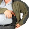 Barsony Concealment Vertical Shoulder Holster for Uberti 1875 Right view 4