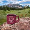 Rico Industries NCAA Alabama Crimson Tide Dad 12oz Laser Engraved Campfire Mug view 2
