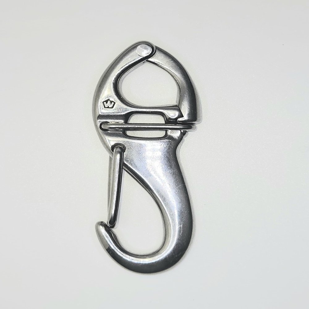 NineFit Basics Wichard 2385 Snap Hook & 2675 Shackle - Model US963, Silver