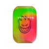 Spitfire Skateboard Wheels 54mm 90A Sapphire 50/50 Swirl Neon Pink/Green view 4