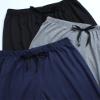 Sweet Hearts Girls Sweatpants - 3 Pack Super Soft Athletic Performance Jogger Girls Pants with Drawstring: Made in USA (5-18), Size 5-6, Black/Heather Grey/Navy view 3