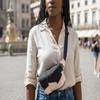 Tough Traveler | Made in USA | DECO Sling/Waist Pack White Vinyl view 2