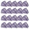 Anderson's Purple and White Poms and Team Spirit Megaphones, Set of 20, Plastic Megaphones, Sports, Fan Gear, Homecoming, Cheerleaders view 2