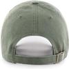 47 Brand MLB Moss Green Primary Logo Clean Up Adjustable Strap Baseball Cap Hat, Adult One Size Fits All - Baltimore Orioles Moss Green view 2