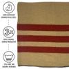 Arcturus Rainier Wool Blanket - 4.5lbs Warm, Heavy, Washable, Large | Great for Camping, Outdoors, Survival & Emergency Kits (Dry Falls) view 3