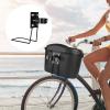 NineFit Basics Universal Bike Basket Mounting Kit for Easy Installation, L Bracket 4.7 to 5.4, Black view 3