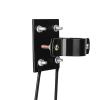 NineFit Basics Universal Bike Basket Mounting Kit for Easy Installation, L Bracket 4.7 to 5.4, Black view 4