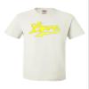 5X-Large White Mens Love Pickleball Cursive Cute Fashion T-Shirt view 3