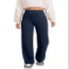 keriffe Women's Straight Leg Dress Pants Stretchy Work Trousers Navy Blue view 1