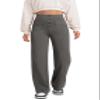 keriffe Women's Straight Leg Pants High Waisted Button Stretchy Business Work Dress Casual Trousers Multiple Pockets Dark Grey view 1