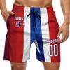 2024 Norway Shorts Custom Soccer Beach Trunks,Norway Fans Gifts Personalized Name & Number,Men Youth,S-3XL