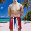 2024 Norway Shorts Custom Soccer Beach Trunks,Norway Fans Gifts Personalized Name & Number,Men Youth,S-3XL view 2